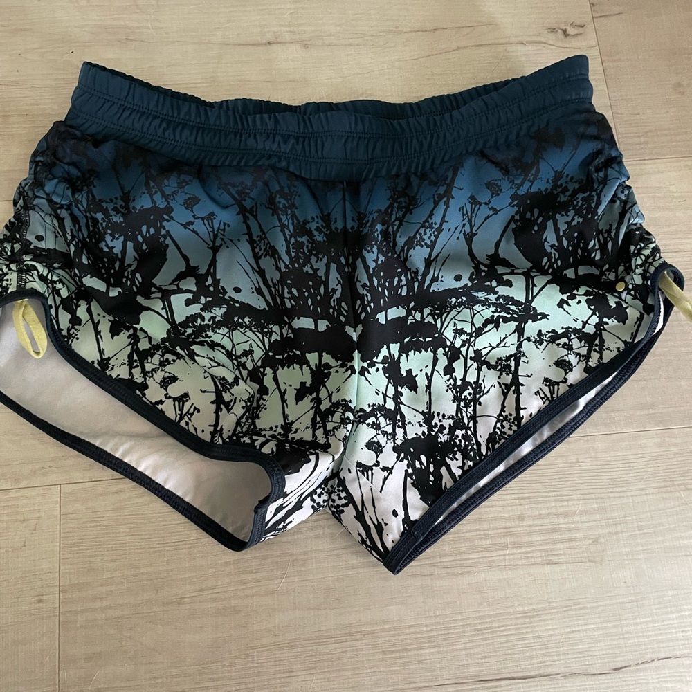 Sweaty Betty Black and Blue Athletic Shorts